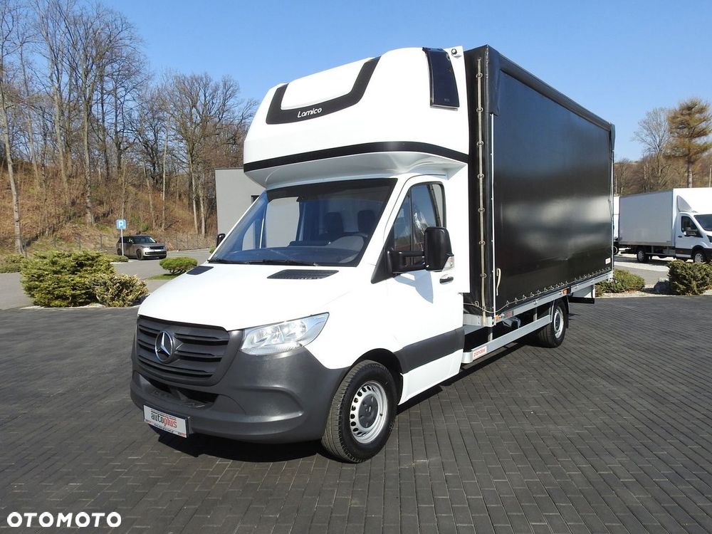Mercedes-Benz SPRINTER 316  PLANDEKA 10 PALET WEBASTO KLIMATYZACJA  165KM - 19
