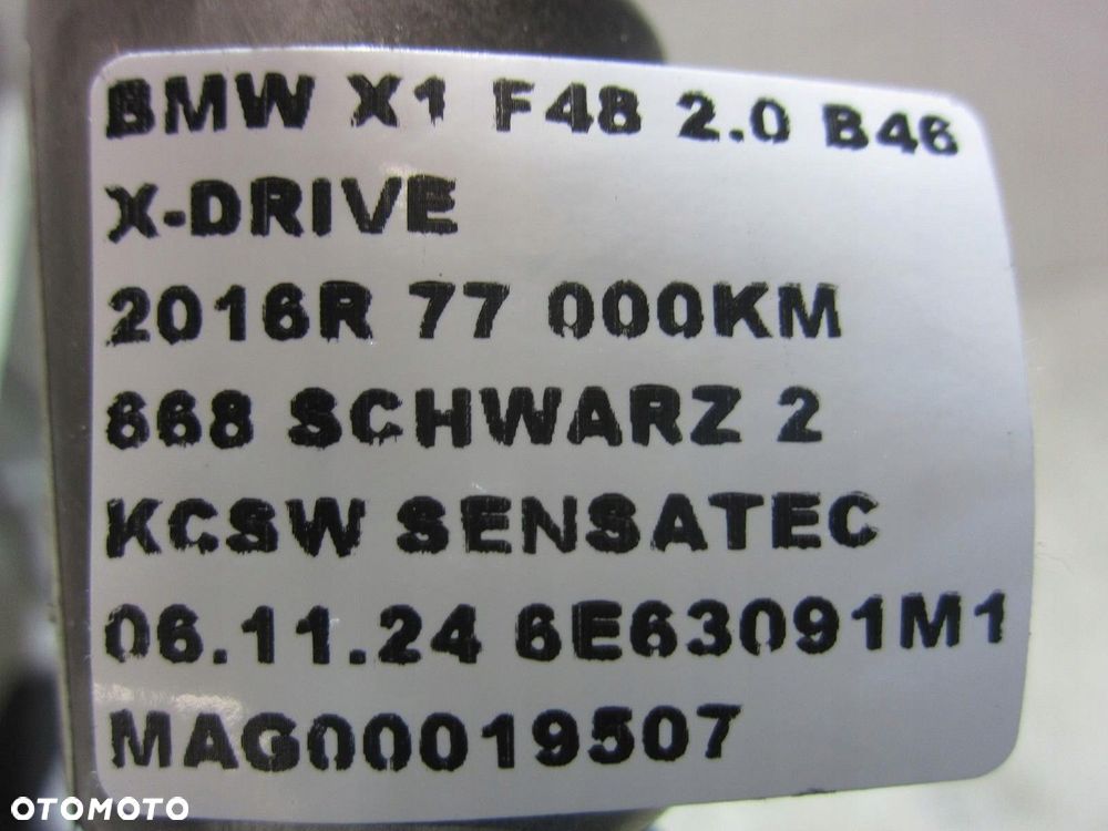BMW X1 F48 B46 F45 WAŁEK KOLUMNY KIEROWNICZEJ KRZYŻAK 6865653 32306865653 - 7
