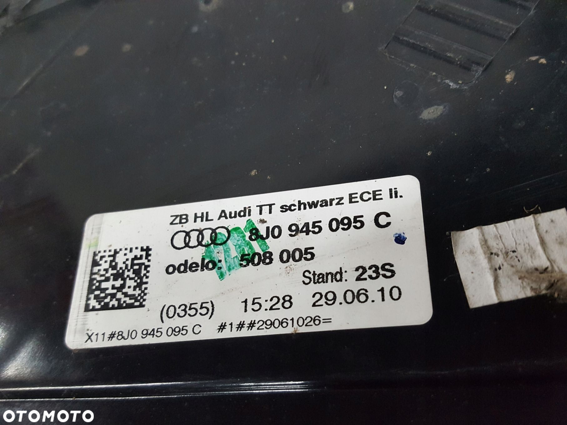 AUDI TT 8J LIFT 10-14r LAMPA LEWA TYŁ TYLNA 8J0945095C - 7