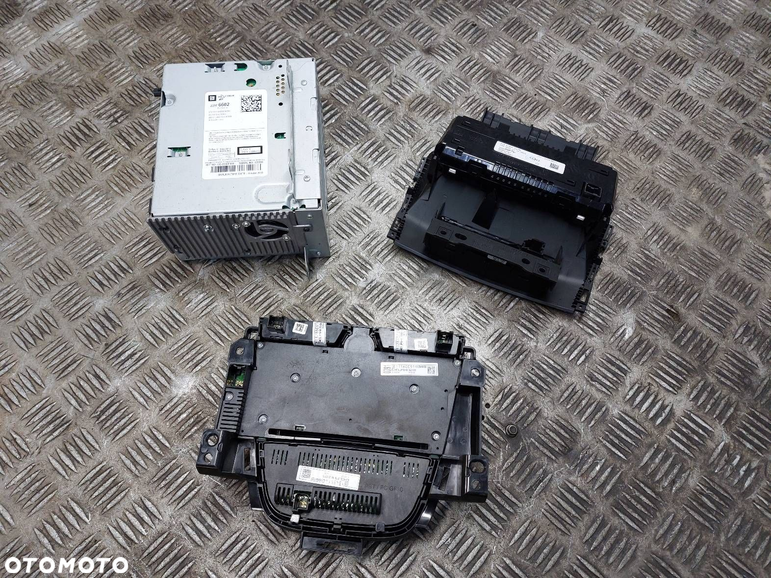 RADIO ODTWARZACZ + PANEL NAWIEWU + WYŚWIETLACZ OPEL ASTRA J 13435144 - 4
