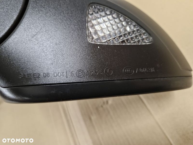 volkswagen touran ii 2 lusterko drzwi lewe lewy przód 13 pin 1t2857501 uk - 11