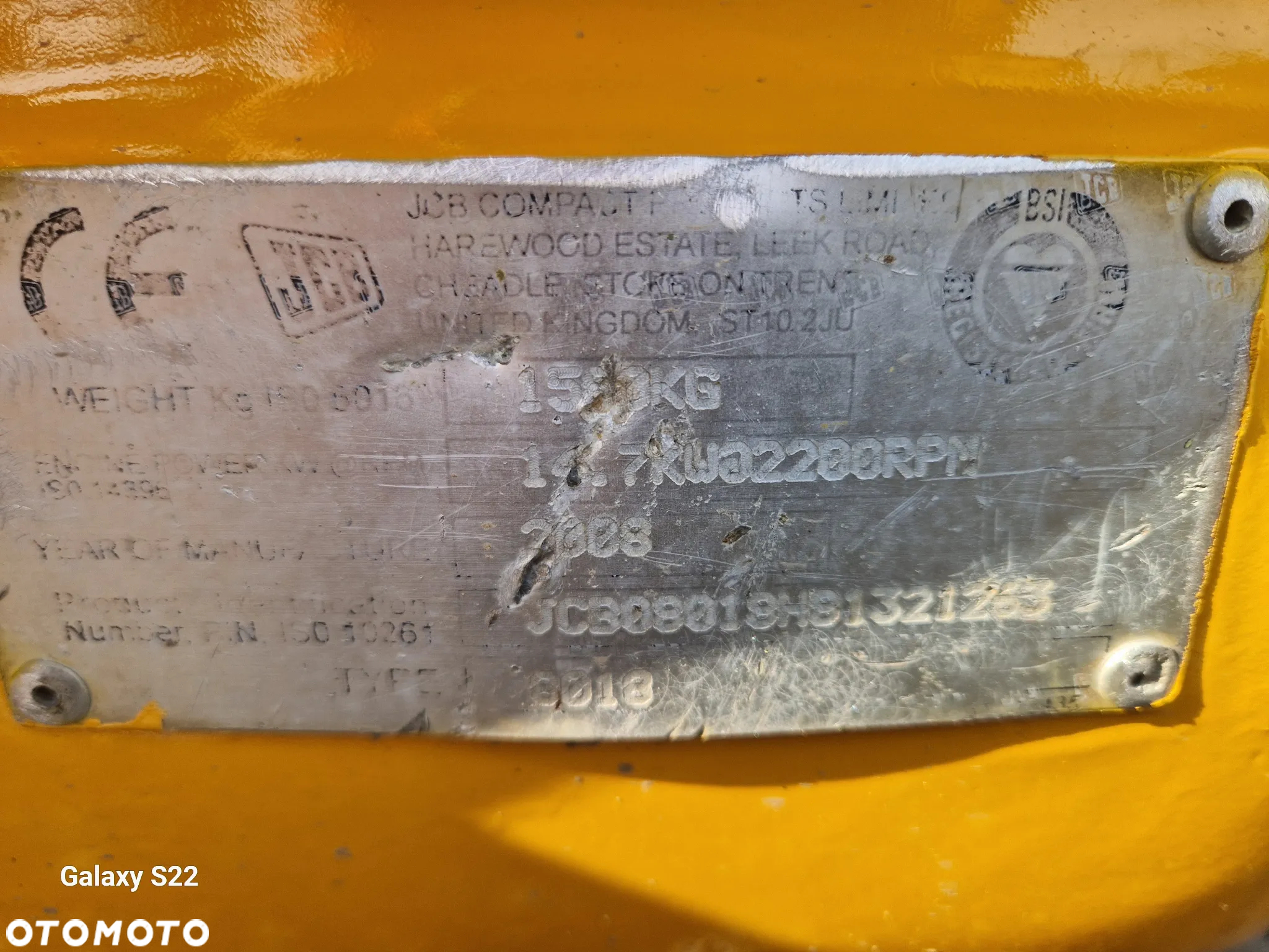 JCB 8018 - 6