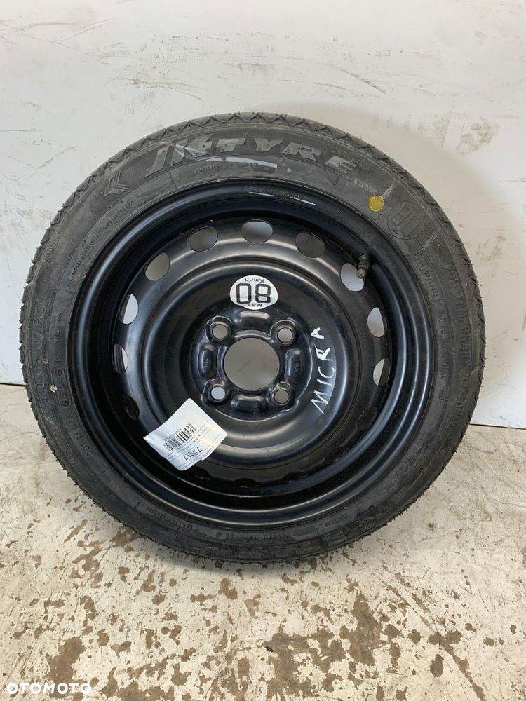 KOŁO DOJAZDOWE 14 115/70 4X100 60,1 - 200.00 PLN - NISSAN - 1