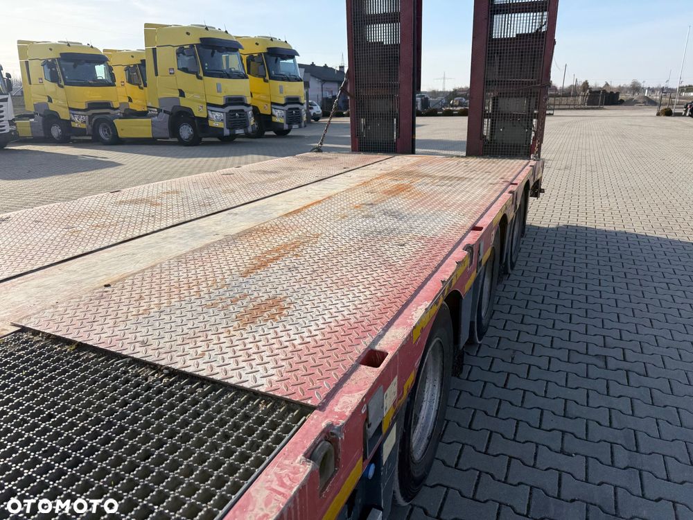 Nooteboom Nooteboom / 3 Osie / Skrętna oś / Osie SAF / Najazdy hydrauliczne + balkon / Poszerzenia / Sprowadzona / STAN BDB / / / - 12