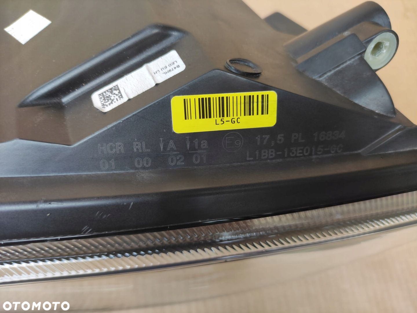 FORD FIESTA MK8 FULL LED LEWA LAMPA L1BB-13E015-GC Z PRZETWORNICĄ UŻYWANA - 7