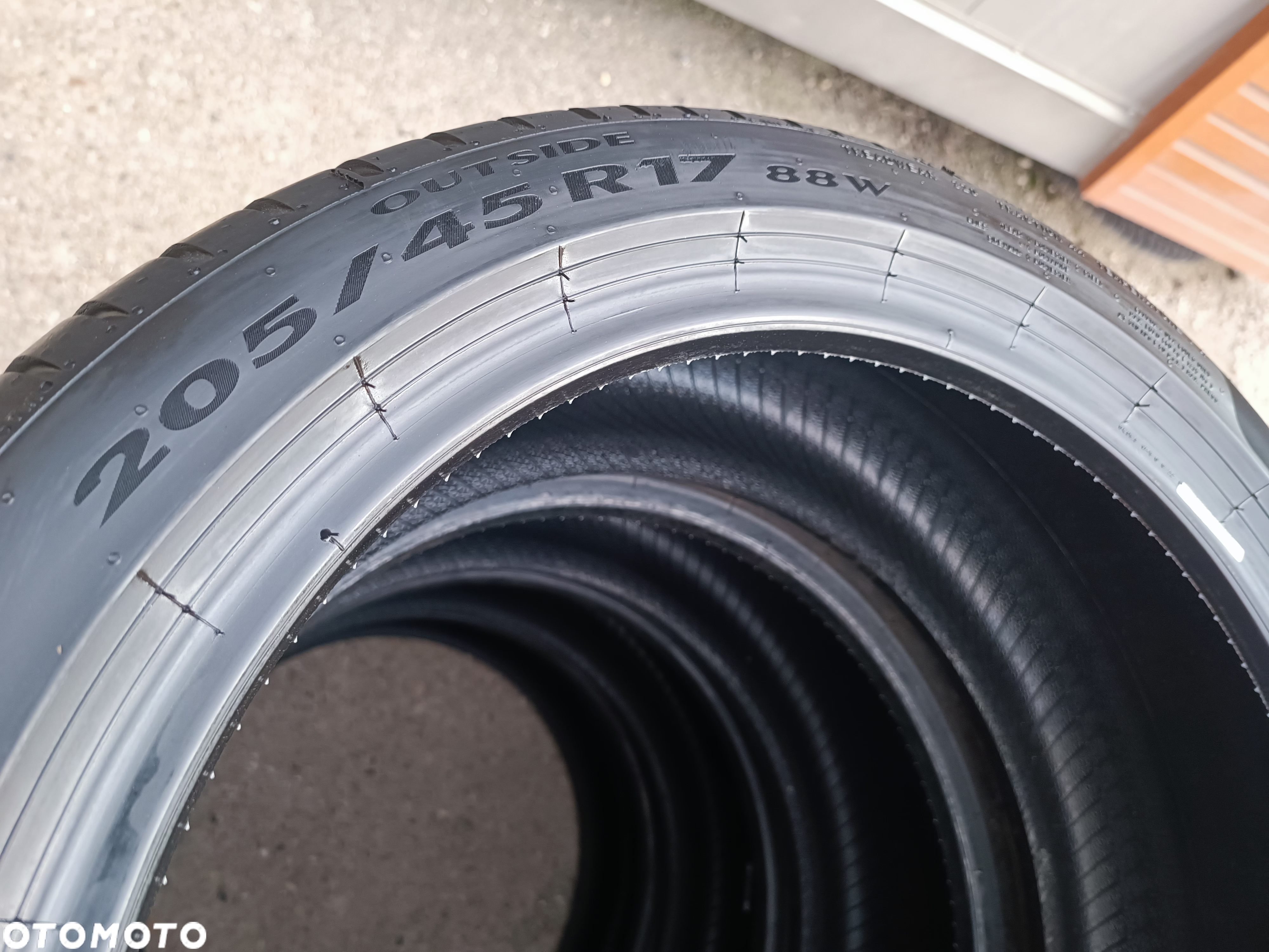 205/45R17 88W XL Opony Letnie Lato PIRELLI CINTURATO P7 * 6mm Legnica ALU-RAD 21r. 205/45 - 8