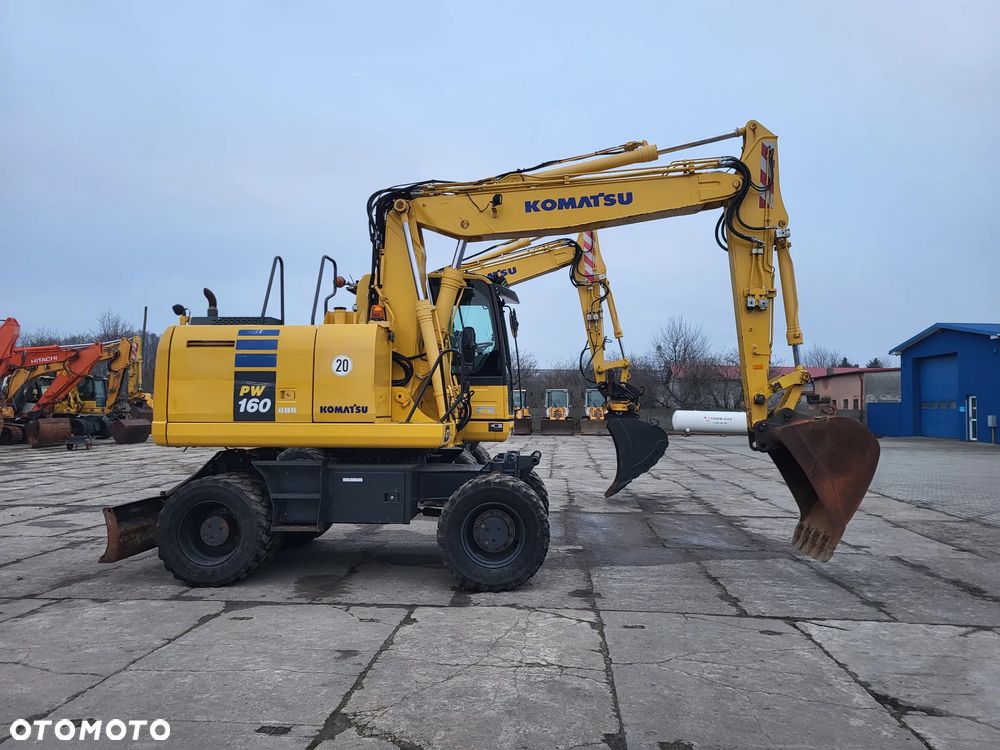 Komatsu PW 160 -10 spr z Niemiec