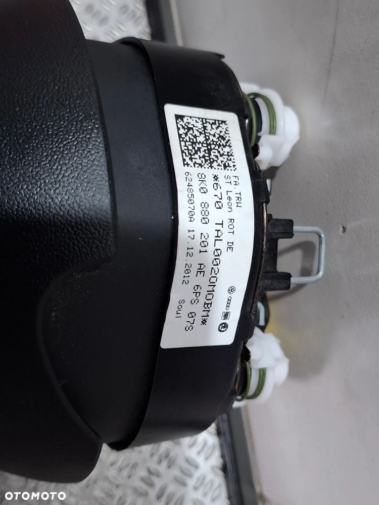 Poduszka powietrzna Airbag kierowcy Audi A4 B8 lift 2013 rok nr 8K0880201AE - 3