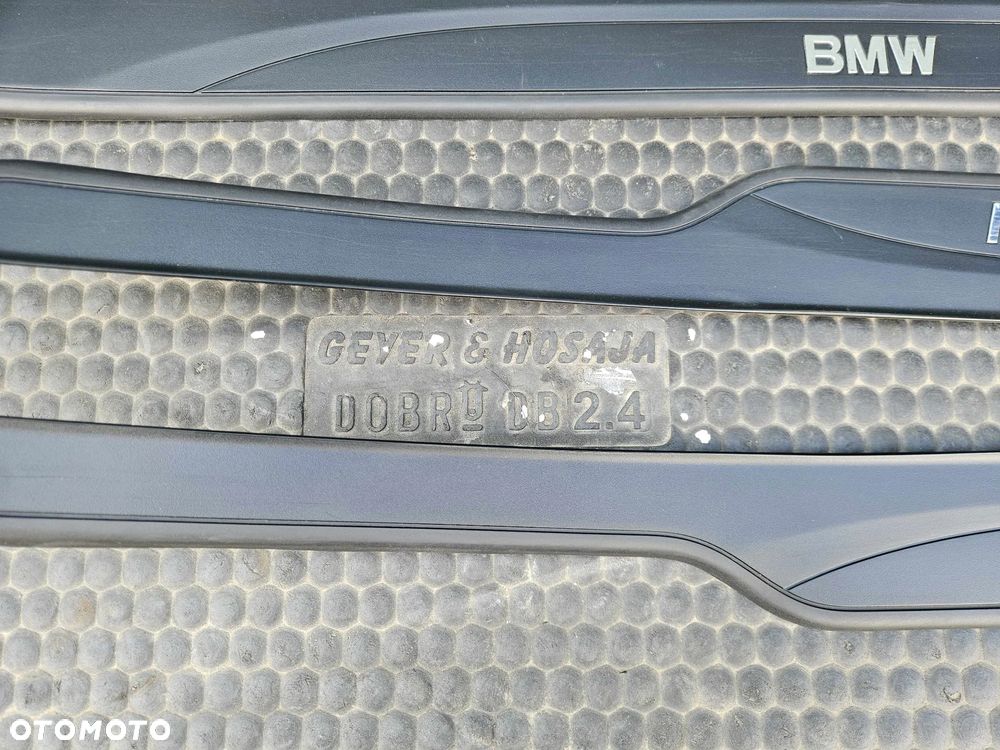 Listwa Listwy Progowe Ozdobne Drzwi Nakładki Komplet Przód Tyl BMW 3 E90 E91 - 9