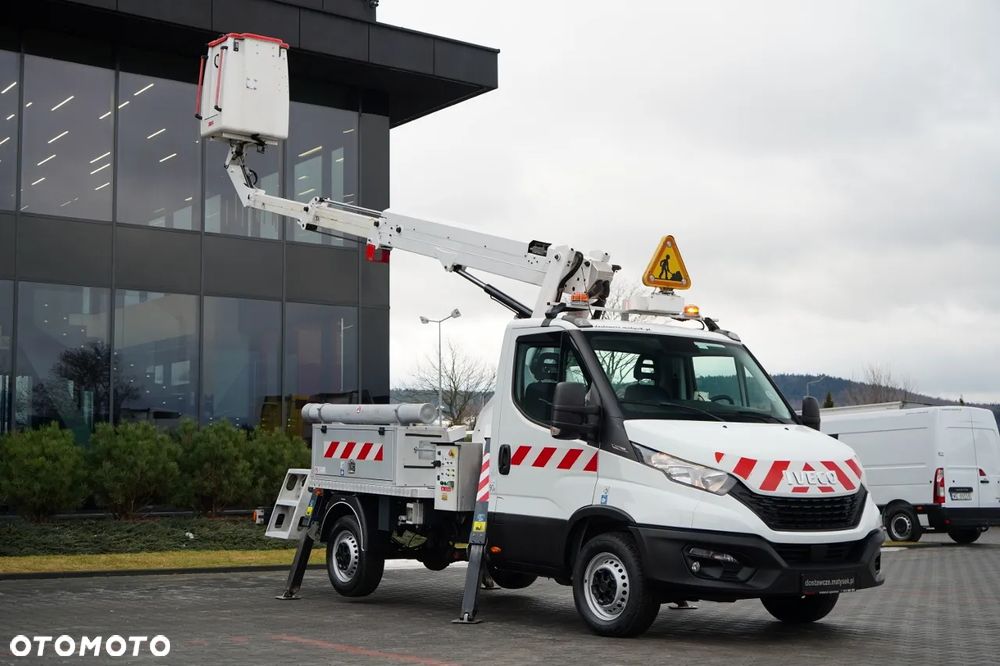 Iveco 35-140 / ZWYŻKA / PODNOŚNIK KOSZOWY FRANCE ELEVATEUR 141 TLE / 4 PODPORY / MANUAL / 2020  R - 3