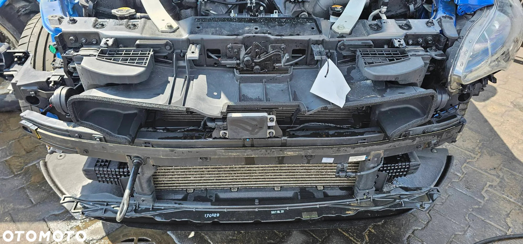 Pas przedni chłodnica kompletna KIA STINGER GT 2017 3.3 GDI 370 KM 4X4 2017 64 tys. km C27A - 4