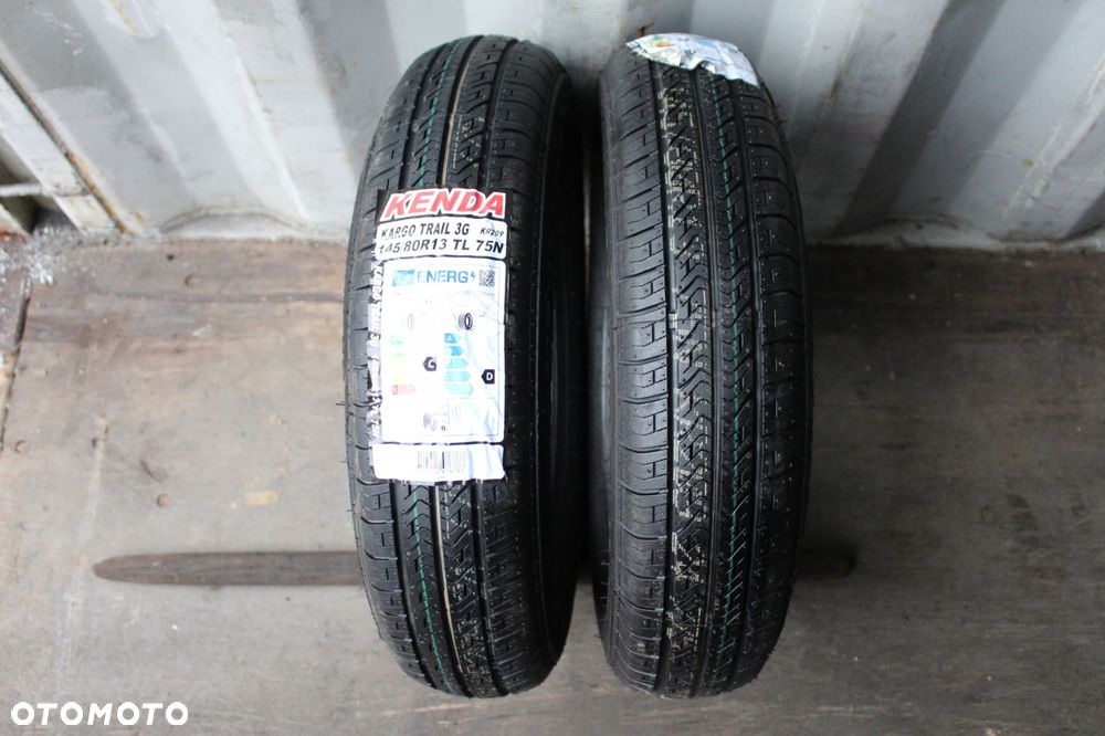 2x nowe 145/80r13 kenda kargo trail 3g 75n 22r - 1