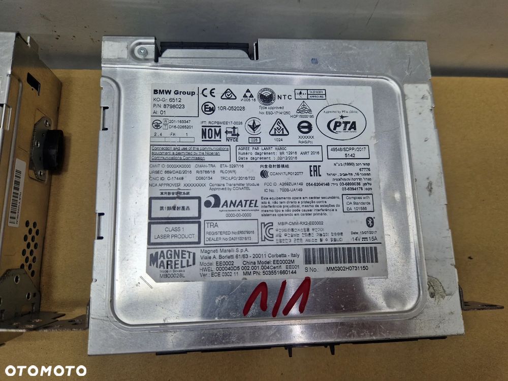 BMW F20 F32 F36 F45 G30 G32 RADIO CD HEADUNIT MEDIA 2 8798023 - 4