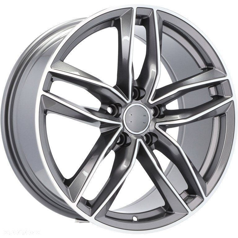 4x Felgi 17 m.in. do AUDI A3 8P 8Y 8V A4 b5 b6 b7 A6 c5 c6 A8 d2 - BK690 - 3