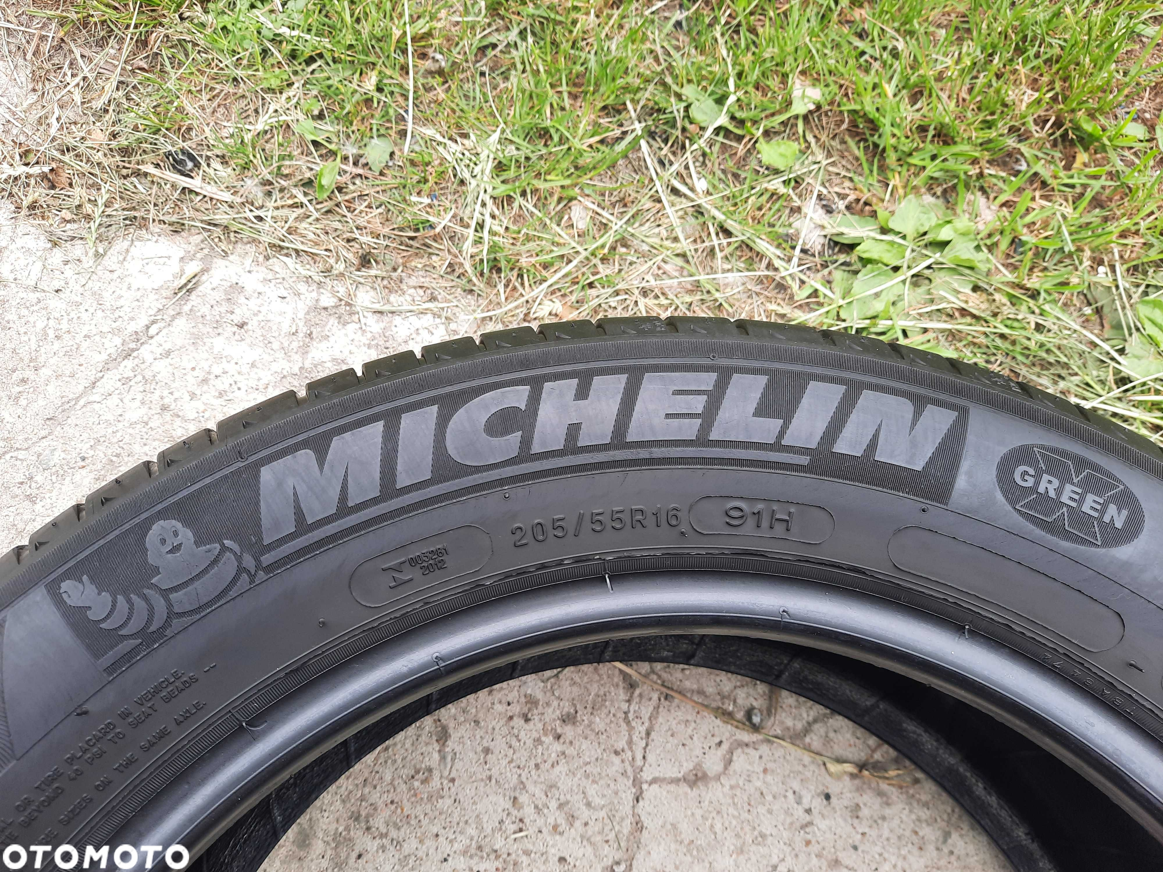 Opony letnie klasy premium MICHELIN 205/55/16 ok. 5,5 mm 2021 r. - 4