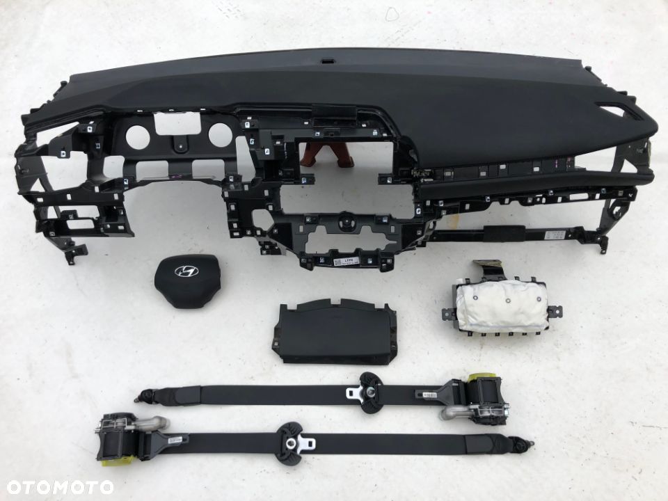 HYUNDAI IONIQ FL DESKA KONSOLA KOKPIT PULPIT PÓŁKA PARAPET AIRBAG PODUSZKI PASY PAS KURTYNA naprawa