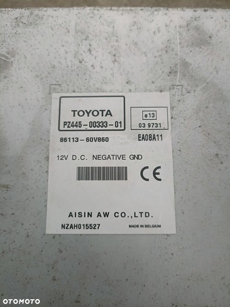 TOYOTA AVENSIS T27 09-r. radioodtwarzacz radioodbiornik radio 86113-60V860 + - 2