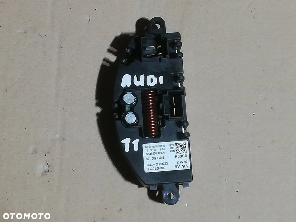 Audi TT rezystor dmuchawy opornik jeż 8Q0907521E - 2
