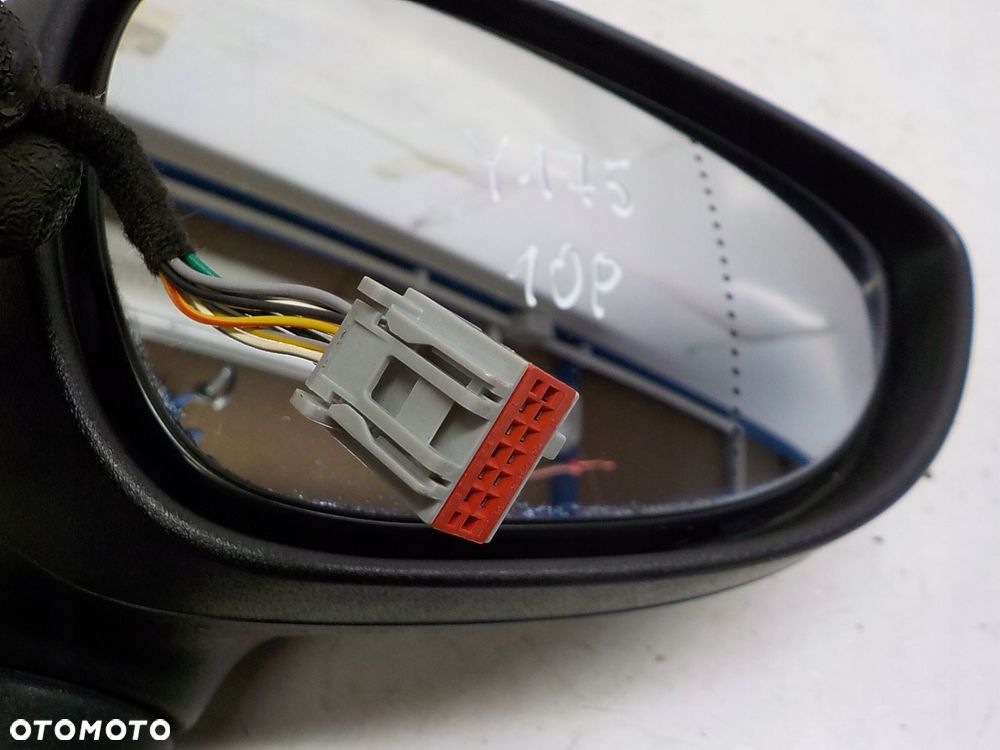 FORD FIESTA MK7 VII LUSTERKO ZEWNĘTRZNE PRAWE 10 PIN PINÓW - 2