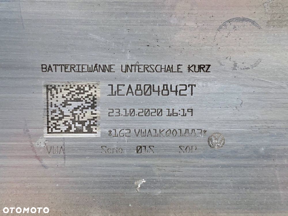 BATERIA HYBRYDA 62 kWh 156 Ah  VW ID.3 (E11) 2019 - 2022 Pro 150 kW [204 KM] elektryczny 2021 - 2022 - 5