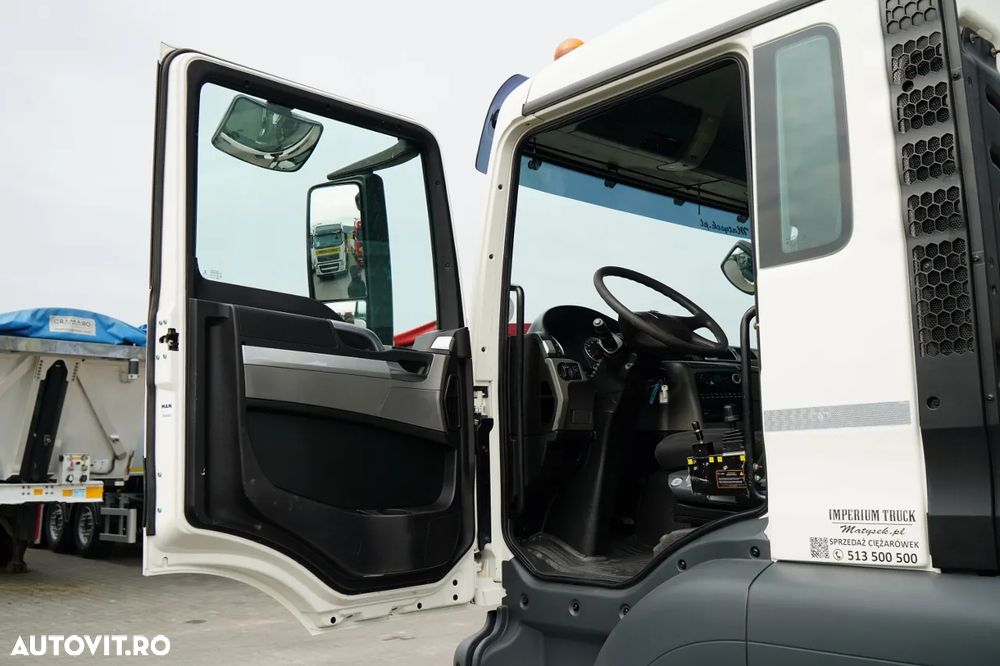 MAN TGS 26.400 / 6X4 / BASCULATOR DUBLĂ / HYDRODOLTA / AUTOMAT / EURO 6 - 27
