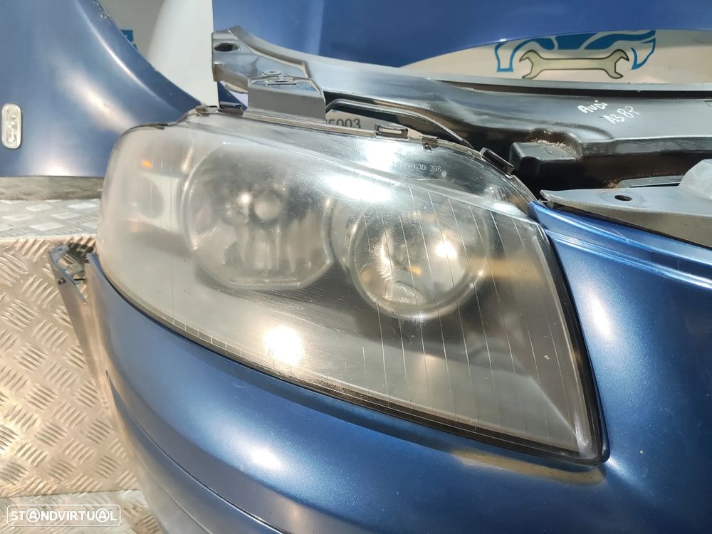 FRENTE COMPLETA AUDI A3 8P 8P1 FASE II 2 CAPOT PARACHOQUES GUARDA-LAMAS OTICAS RADIADOR VENTILADOR FRENTE FIBRA REFORÇO DIESEL - 5