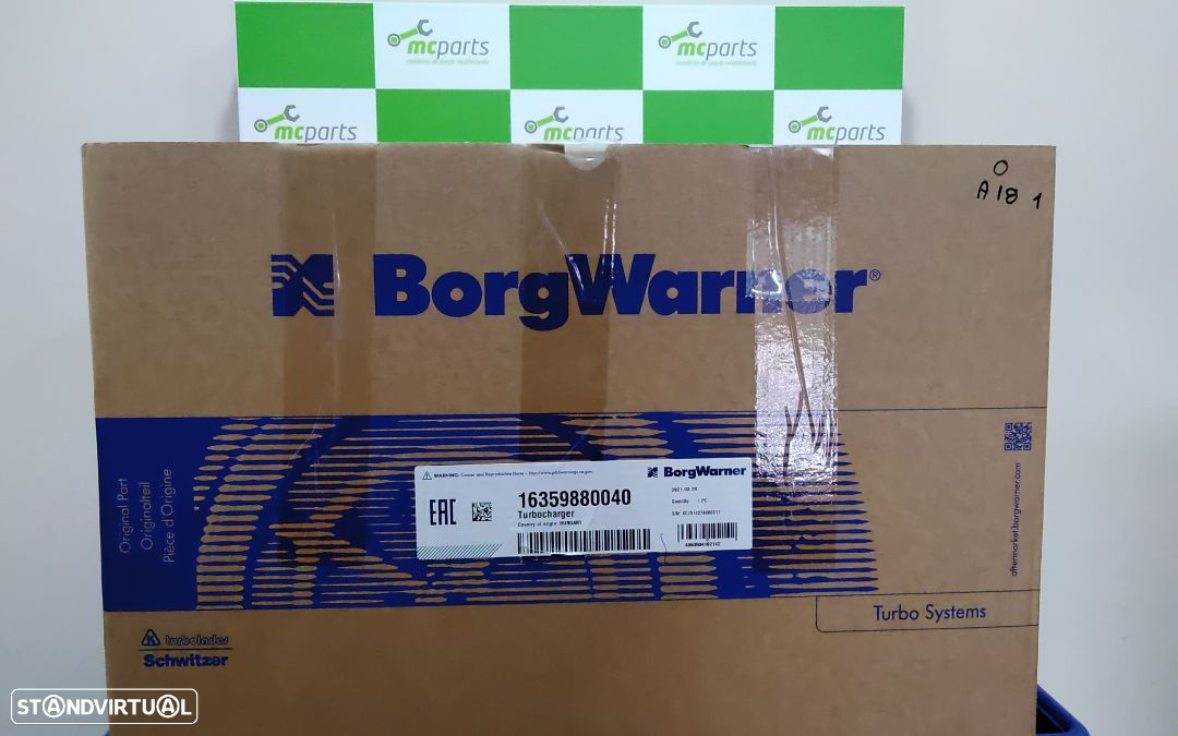 Turbo Novo Original 1.6 TDI 115/120 CV VW/SEAT/AUDI/SKODA - 4
