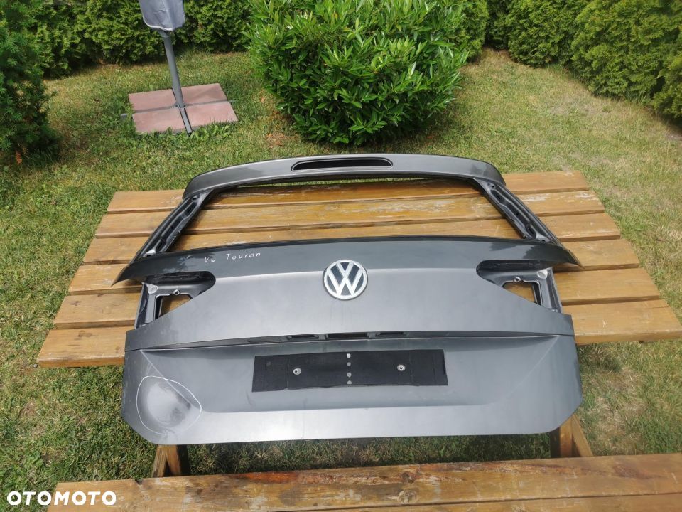 VW TOURAN KLAPA BAGAŻNIKA ORYGINALNA 5TA - 2