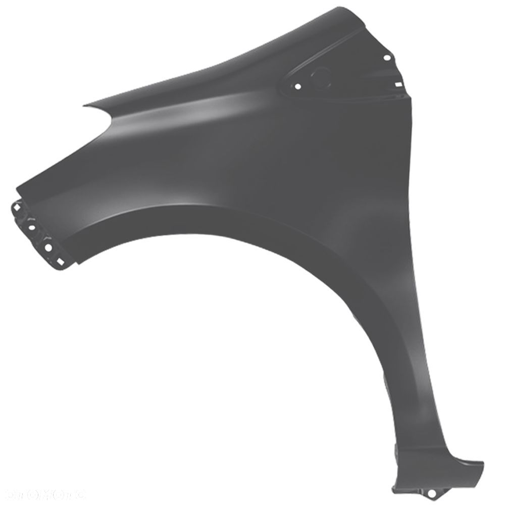 BLU Błotnik TOYOTA YARIS III 3 XP130 1G2 lewy srebrny 2011-2020 przód GrauMica PlatinBronze - 2