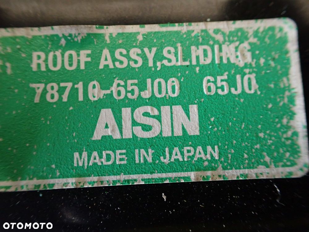 SILNICZEK SZYBERDACHU SUZUKI GRAND VITARA II 1.9 78710-65J00 471071-10750 - 5