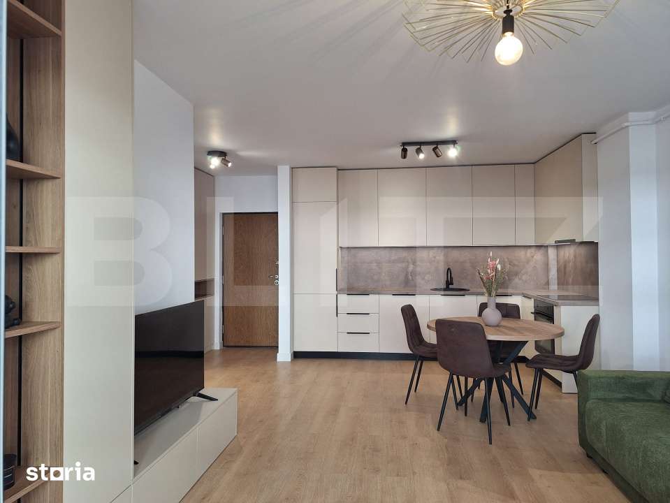 Apartament lux 2 camere, 45 mp, terasa 10 mp, etaj intermediar, garaj — fotografia 2