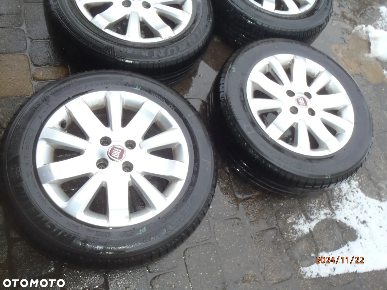felga felgi alufelga alufelgi alu felgi fiat 500 punto grande evo fiorino Qubo nemo bipper doblo albea multipla palio punto II lift 15 4x98  6j15h2 madei in turkey 51889292  51906851 oryginał fiat - 4
