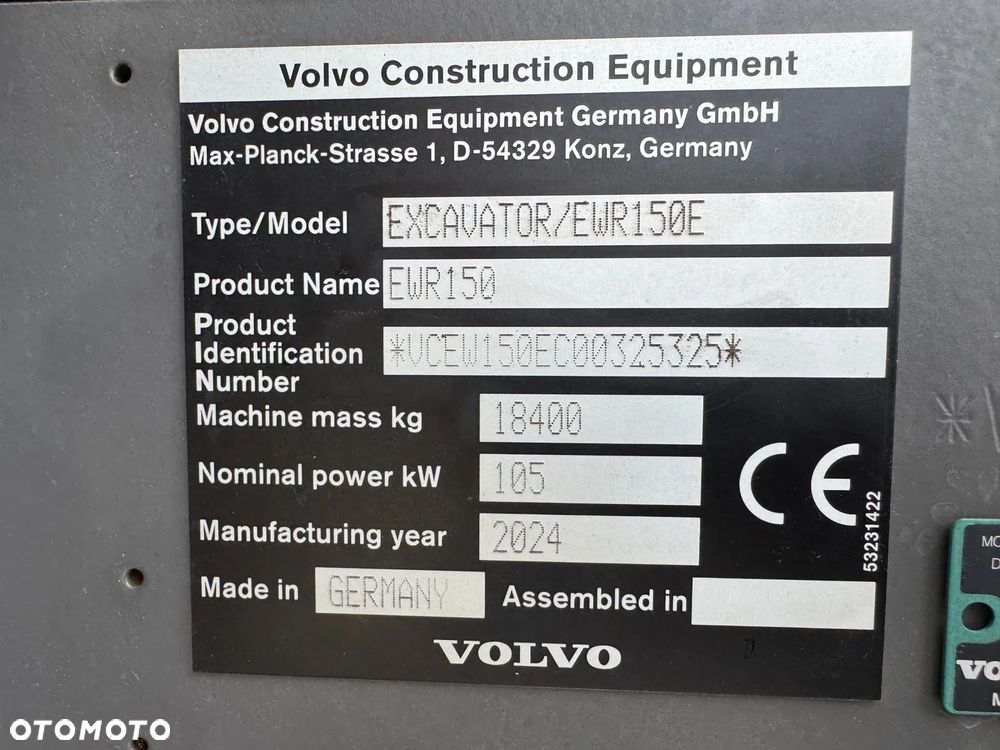 Volvo EWR150E KOPARKA KOŁOWA (NEW) - 20