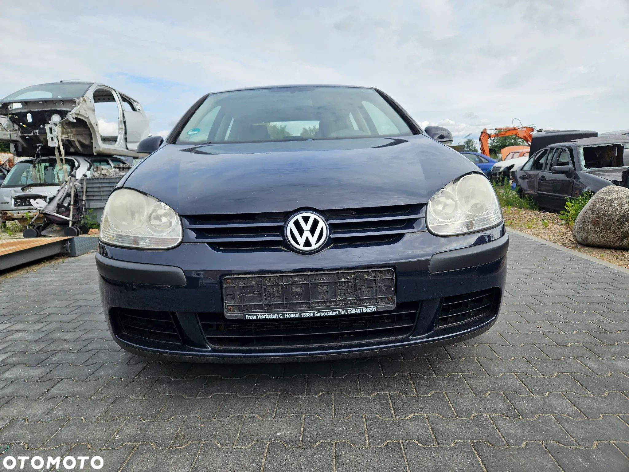 Zderzak przód przedni VW Golf 5 V 2006r 3d hatchback LA5G - 1