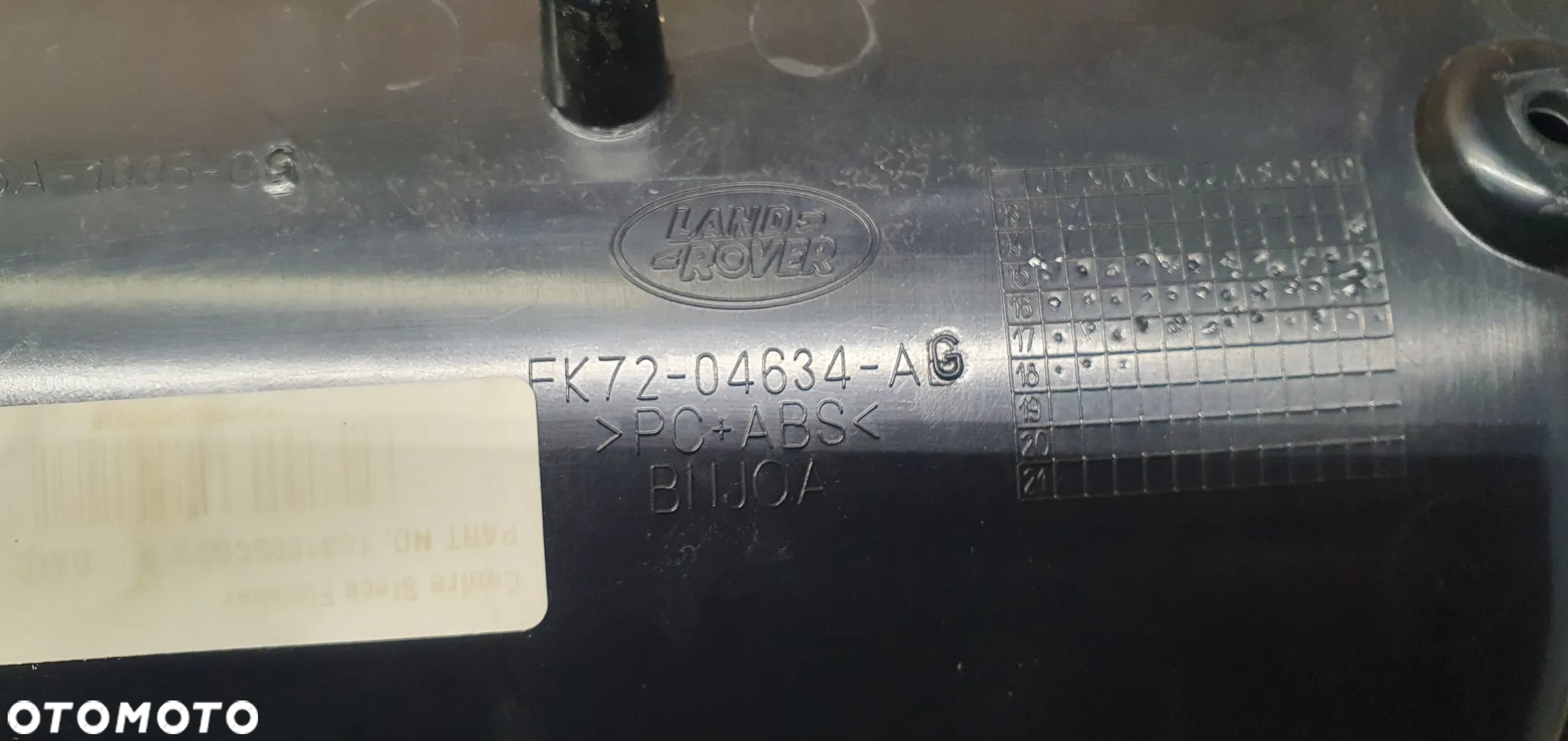 Kratka nawiewu powietrza środkowa ramka radia dekor Land Rover Discovery Sport L550 - 8