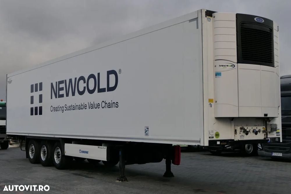 Krone FRIGIDER / 2017 / CARRIER VECTOR 1550 / DOPPELSTOCK / 6.000 MTH / AXIA LIFTATOR - 12