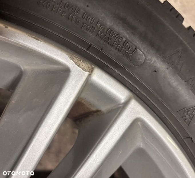 Koła felgi Volvo V90 S90 5x108 opony zimowe Dunlop 4x 245/45R18 - 16