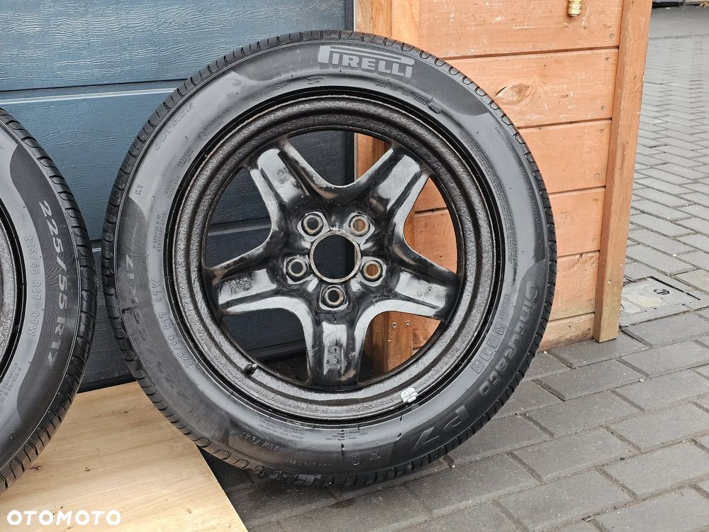 FELGI STALOWE STRUKTURALNE OPONY LETNIE OPEL INSIGNIA 5X120 17 CALI 225/55/17 IS41 - 5