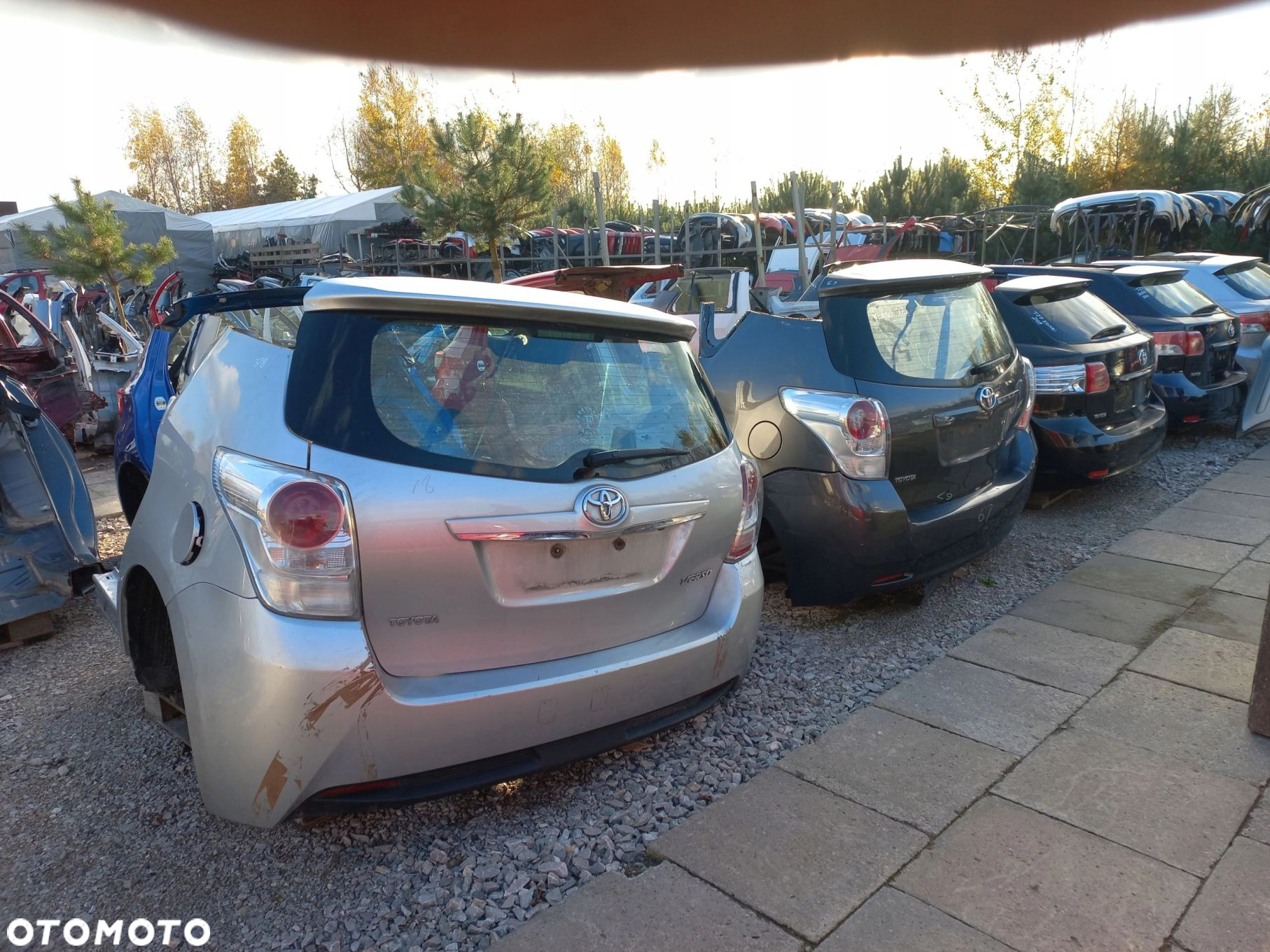 Toyota Rav4 II III lewarek podnośnik pokrętka klucz etui komplet - 14