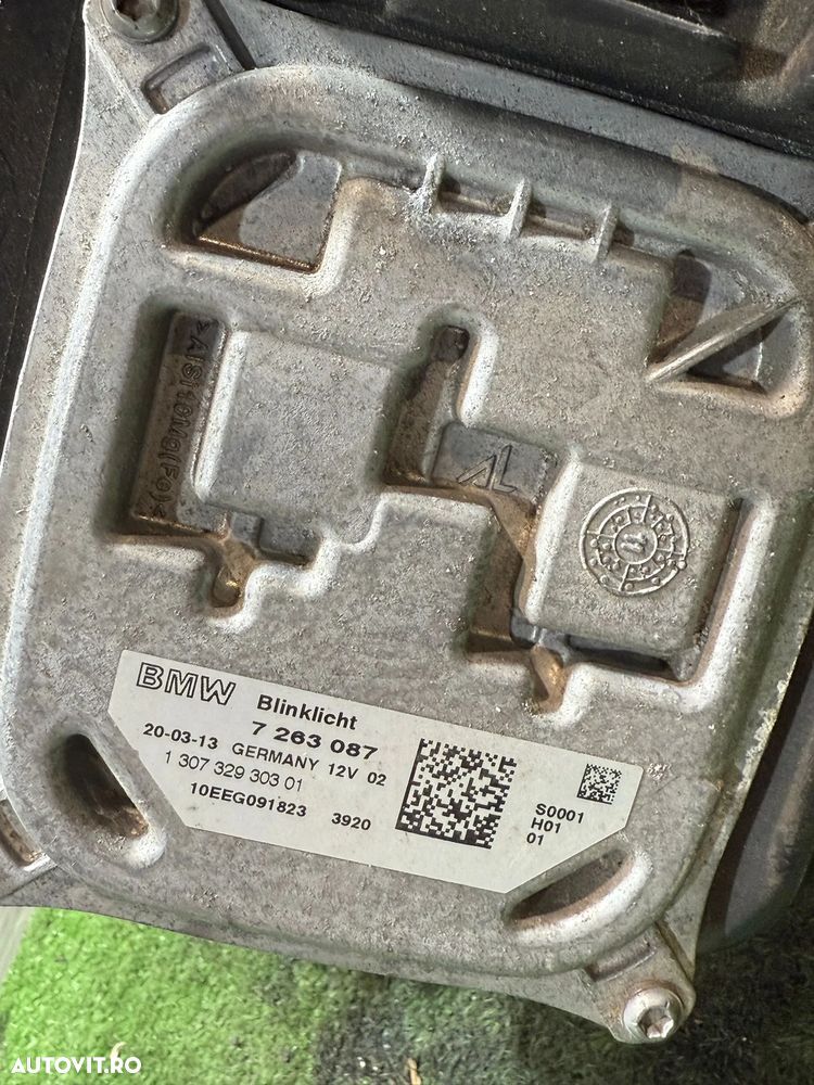 FAR STANGA UK CU LUPA XENON COMPLET CU BLOCURI BMW E93 320D 2013 2.0 DIESEL COD OEM 7356250 / 7263052 / 7263087 / 7239929 / DECAPOTABILĂ (CABRIOLET) 2005-2013 - 7