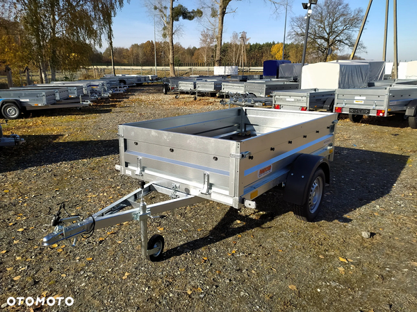 Neptun Przyczepa Neptun N7-263 RTR 263x129x40cm DMC 750 kg mocna spawana resor+amortyzator