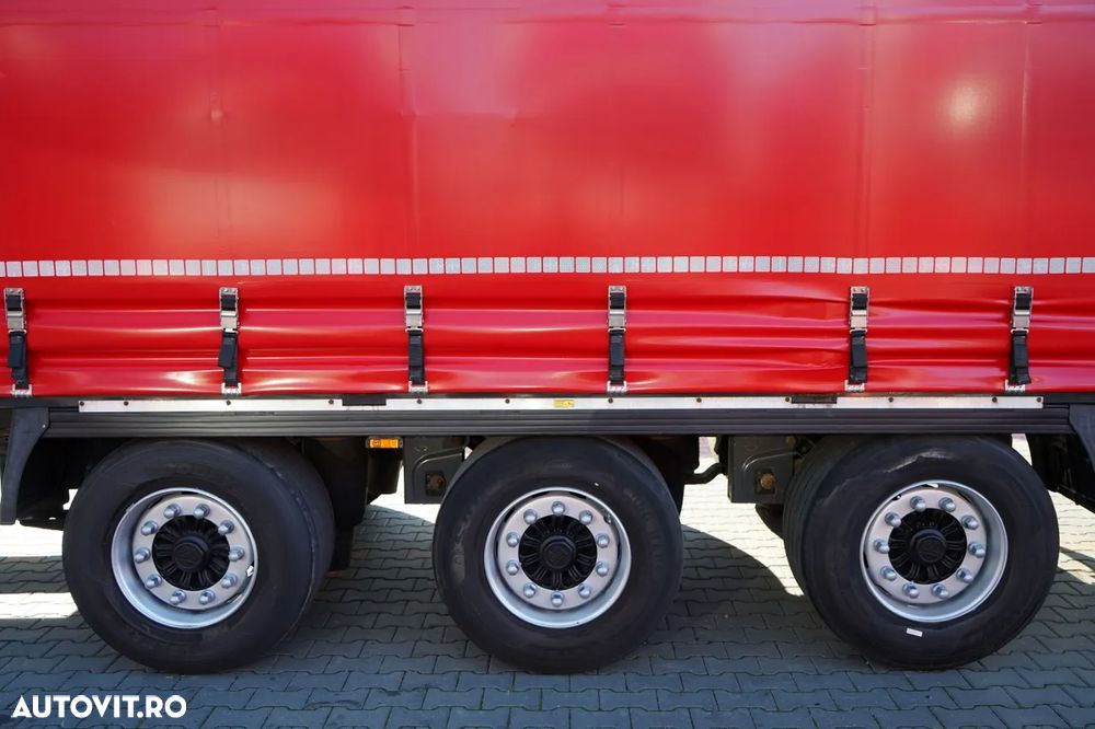 Krone CORTINĂ KRONE / MEGA / 2018 / AXĂ RIDICABILĂ / PLATĂ JOSĂ - 24