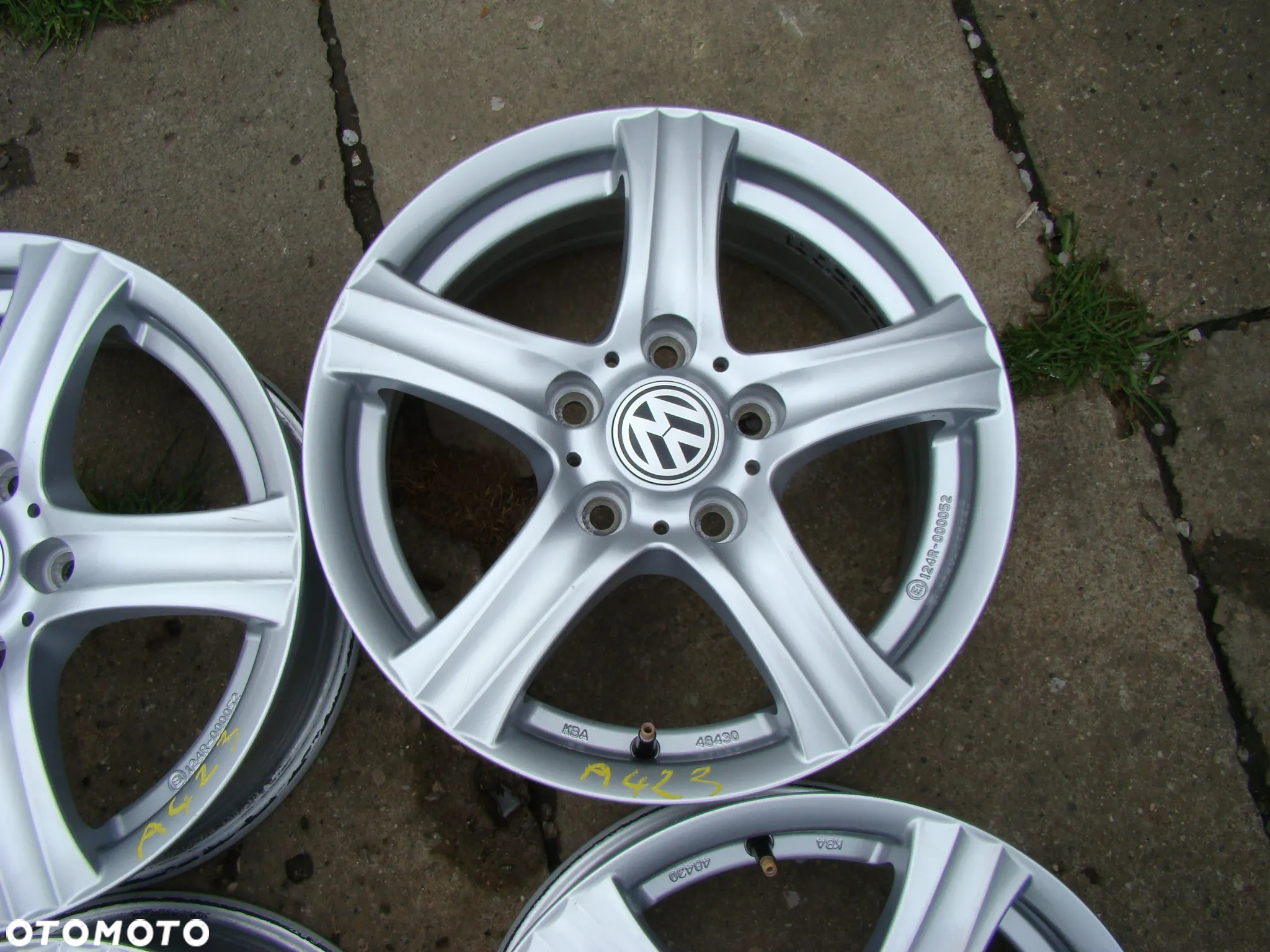 a423 5x112 VW Transporter Caravelle Multivan T4 Caddy 6jx15 - 5