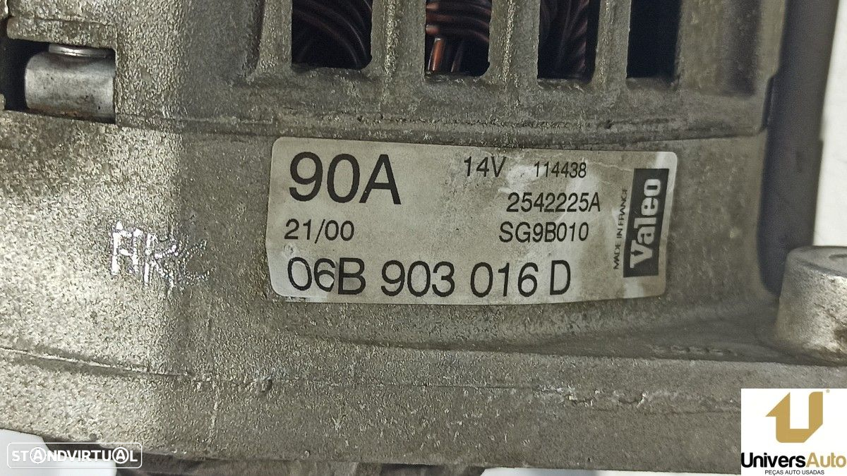 ALTERNADOR AUDI A6 BERLINA (4B2) 1.8 T - 6