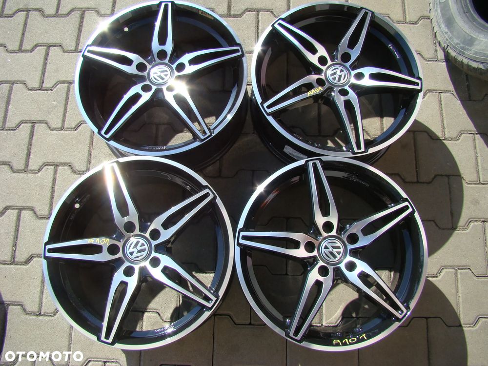 a101 5x112 VW T-Roc Caddy Jetta Touran Golf V VI VII VIII Plus SportsVan Passat B7 B6 7jx17 niemontowane - 1