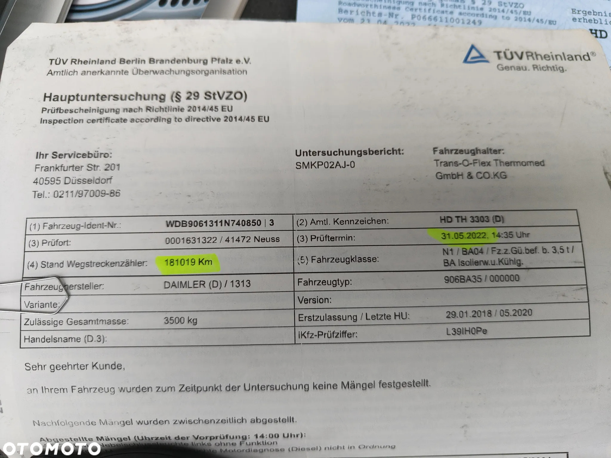 Mercedes-Benz Sprinter 316 2018r Chłodnia Mroźnia -20*C CARRIER XARIOS 350 KONTENER - 39