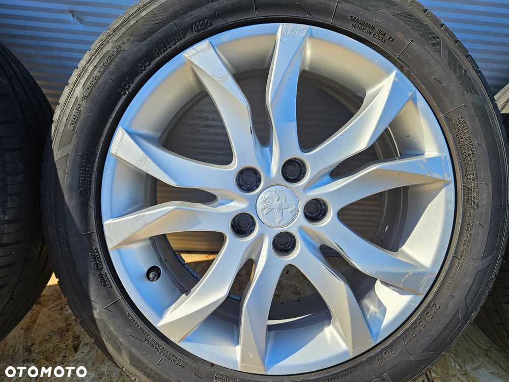 peugeot 508 koła felgi aluminiowe 17 9671401480 - 6