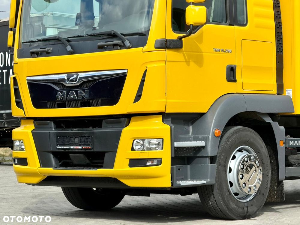 MAN TGM 15.290 / KONTENER / WINDA / 18 EUROPALET / 16 T DMC / AUTOMAT / EURO 6 / SYPIALKA / 2019 ROK - 12