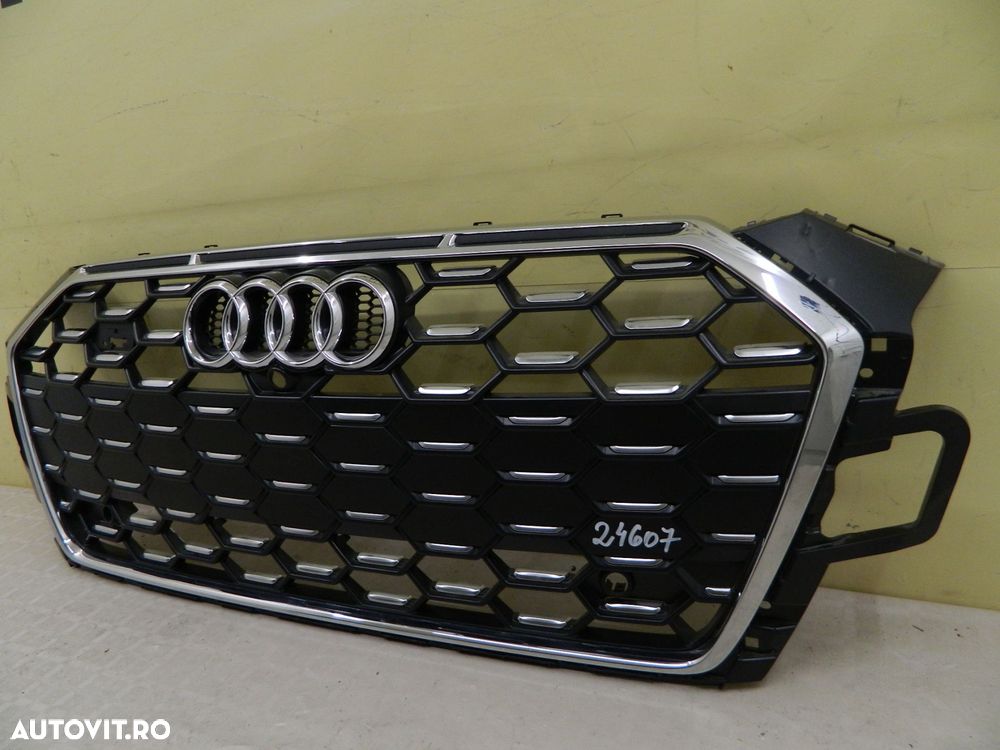 Grila radiator Audi A5 B9  S-Line facelift,  2021, 2022, 2023, 2024, 2025. - 4