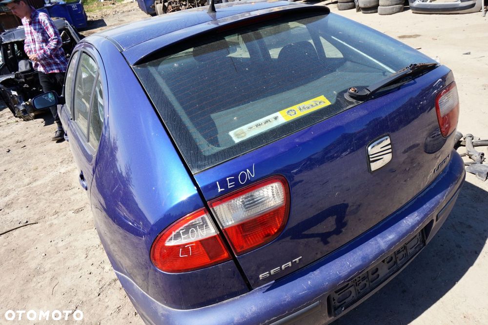 KLAPA BAGAŻNIKA TYLNA LEON I 1M1 5D HB  NIEBIESKI SEAT 1999-2006 - 2